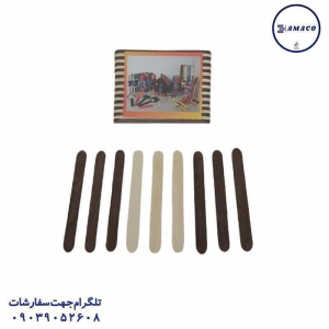 عکس سایر چوب بستنی خانه سازی 1 سانت