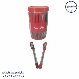 عکس نوشت افزار خودکار گیره فلزی اونر