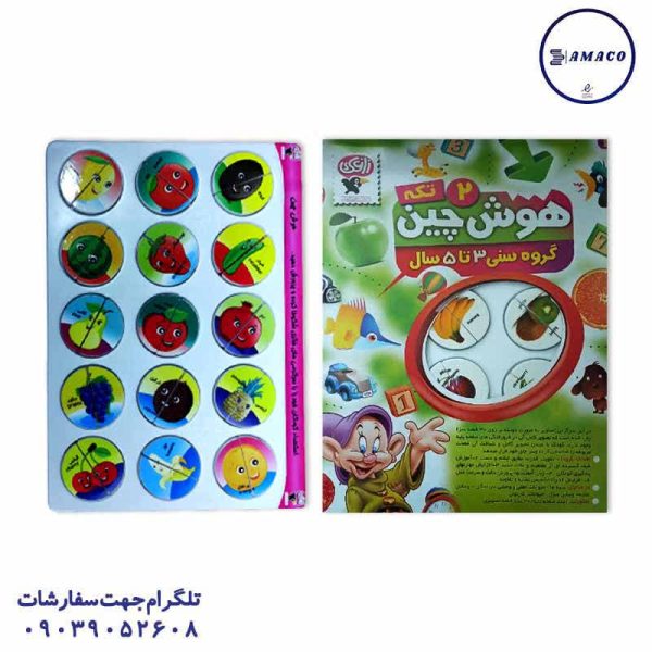 زاغک - هوش چین 2 تکه (ف)