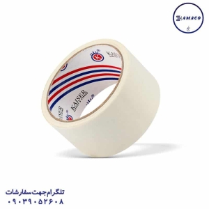 عکس انواع چسب چسب کاغذی پهن 25 یارد کد 113 کایزر