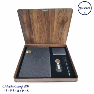 عکس سررسید و تقویم سررسید 4 تکه قاب دار MDF