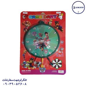 عکس اسباب بازی های عمومی دارت سوزنی سایز 12 (ب) دلفین