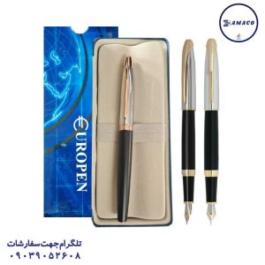 یوروپن - خودنویس رینگ نیمه لاکی مات FP