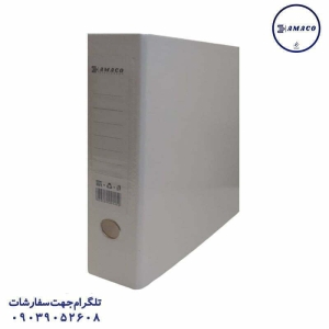 عکس ملزومات اداری زونکن ورنی بزرگ سفید آماکو