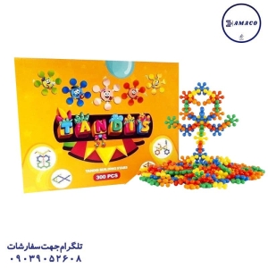 عکس اسباب بازی های عمومی لگو ستاره فکری 300 تکه