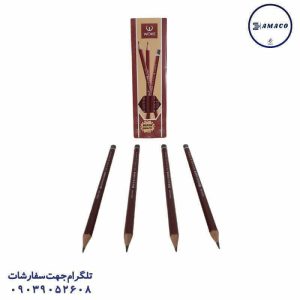 عکس نوشت افزار مداد مشکی شش گوش 20016 (20) وک