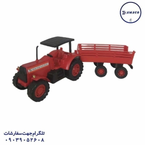 عکس اسباب بازی های پسرانه تراکتور یدک کش دار سلفونی (ب)