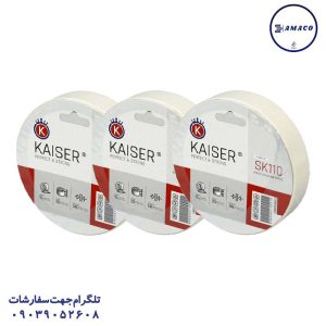 عکس انواع چسب چسب کاغذی باریک کم یارد 110 کایزر