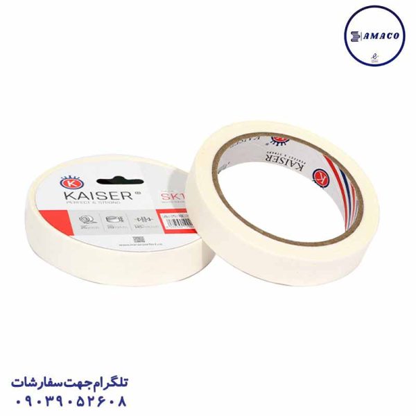 عکس انواع چسب چسب کاغذی باریک 25 یاردکد  111 کایزر
