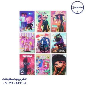 عکس دفتر فنری دفتر 50 طلقی سه خط 2000