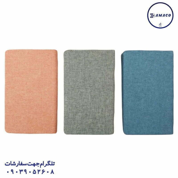 عکس سررسید و تقویم سررسید پارچه ای وزیری 1401 آماکو