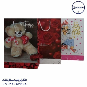 عکس لوازم جشن ساک کادوئی آذین