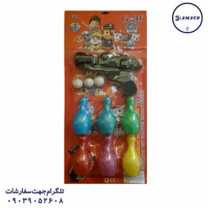 عکس اسباب بازی های عمومی بولینگ تفنگی روکارتی (ب)