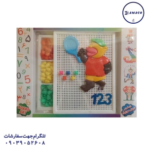 عکس بازی فکری سوزنی موزاییک (ف)