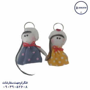 عکس ملزومات اداری جاسوییچی تاس 18 میل طلایی گلدار
