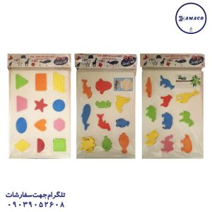 عکس لوازم کمک آموزشی جورچین اشکال و حیوانات # چیچینک