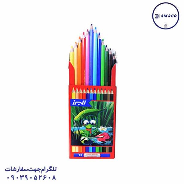 عکس مدادرنگی مداد رنگی 12 مقوا البرز
