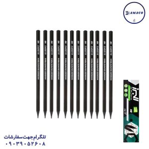 عکس مداد مداد مشکی چوب مشکی البرز