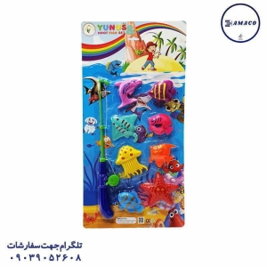 عکس اسباب بازی های عمومی ست ماهیگیری 1 نفره 4 عددی روکارتی(ب)
