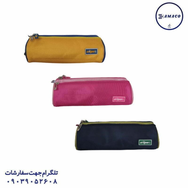 عکس بدون دسته‌بندی جامدادی 3 زیپ 2 جیب 1244 کلیپس