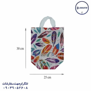 عکس لوازم جشن ساک کادوئی طرح پر تیاک