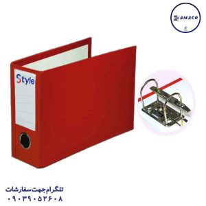 عکس ملزومات اداری زونکن ورنی کوچک قرمز استایل