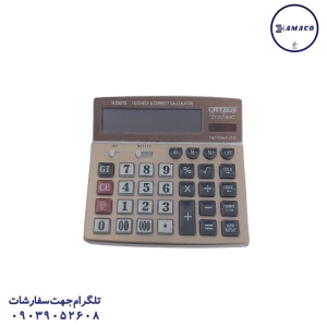 عکس ملزومات اداری ماشین حساب کد CT 2214 C جعبه طرحدار