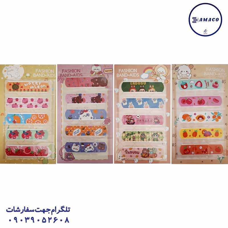 خرید چسب زخم فانتزی عکس استیکر چسب زخم فانتزی