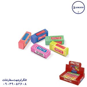 عکس پاک کن پاکن رنگی 30 عددی فکتیس