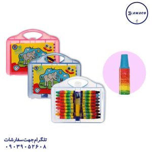 عکس لوازم مهدکودک پاستل 18 رنگ کیفی 2030 (24) آریا