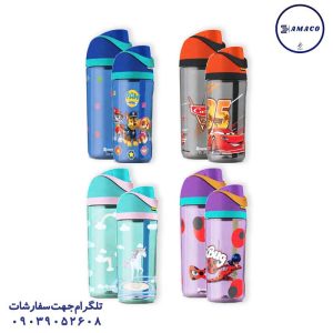 عکس لوازم مهدکودک قمقمه نی دار دیزنی 6580 شوتای