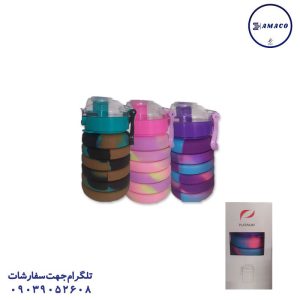 عکس لوازم مهدکودک قمقمه سیلیکونی 500 میل جعبه ای پلاتینیوم