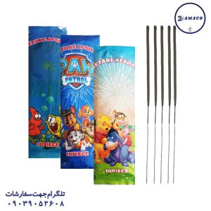 عکس لوازم جشن فشفشه دستی تولد