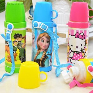 عکس لوازم مهدکودک قمقمه فلاسکی لیوان دار مهگل