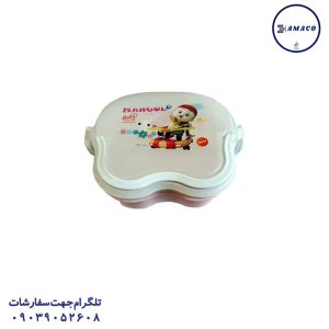 عکس لوازم مهدکودک ظرف غذای دیزنی مهگل