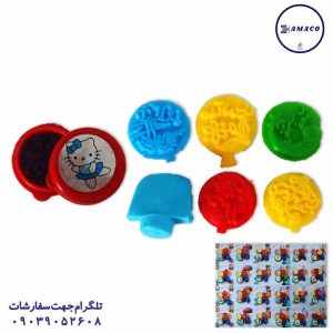 عکس لوازم کمک آموزشی مهر شادی ورقی 24 عددی