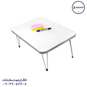 عکس ملزومات اداری میز تحریر وایت بردی 50*70
