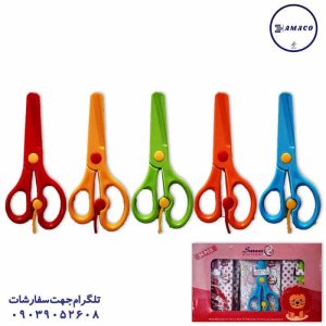 عکس لوازم مهدکودک قیچی پلاستیکی بی خطر (24*432) صریر