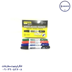 عکس نوشت افزار ماژیک وایت برد 6070 وک