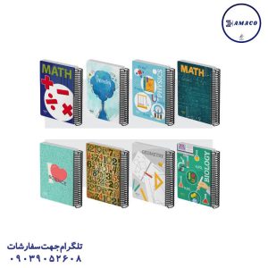 عکس ملزومات اداری زیر تقویم فلزی آذران تحریر