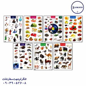 عکس لوازم کمک آموزشی برچسب آموزشی