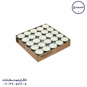 عکس شمع شمع وارمر اکلیلی 50 عددی تولد