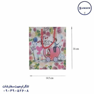 عکس ساک و جعبه ساک کادویی طرحدار سایز2 آذین