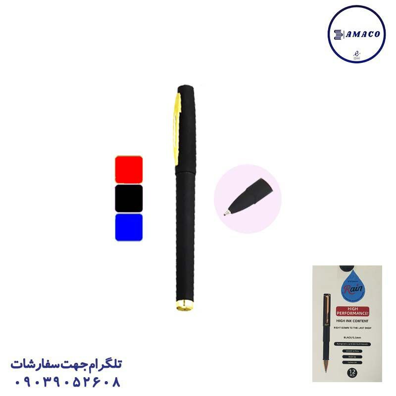 خرید روان نویس کوتاه 302 راین عکس نوشت افزار روان نویس کوتاه 302 راین