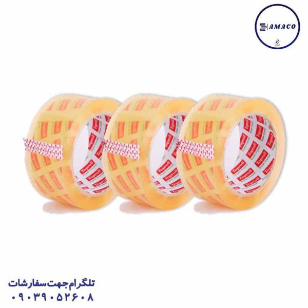 عکس چسب پهن چسب پهن 90 یارد تاپ رول