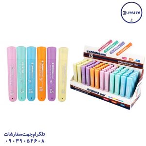 عکس مداد فشاری (اتود ) مغز اتود 0.5 بلند پاستلی (72) کرونا