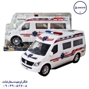 عکس اسباب بازی های پسرانه آمبولانس ون وکیوم (ب) درج