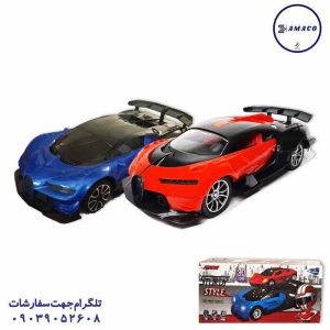 عکس اسباب بازی های پسرانه ماشین 3 بعدی موزیکال چراغدار کد 555