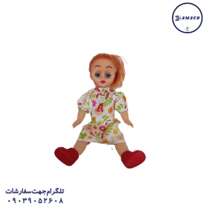 عکس اسباب بازی های دخترانه عروسک جعبه ای با لوازم آرایش 8 کاره  کد 688