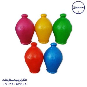 عکس اسباب بازی های عمومی قلک کوزه کوچک 24 عددی (ب)